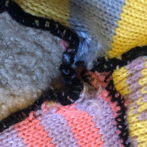 THE RAGGED PRIEST BANGER KNIT FLARES MULTI - Picture 9 of 12